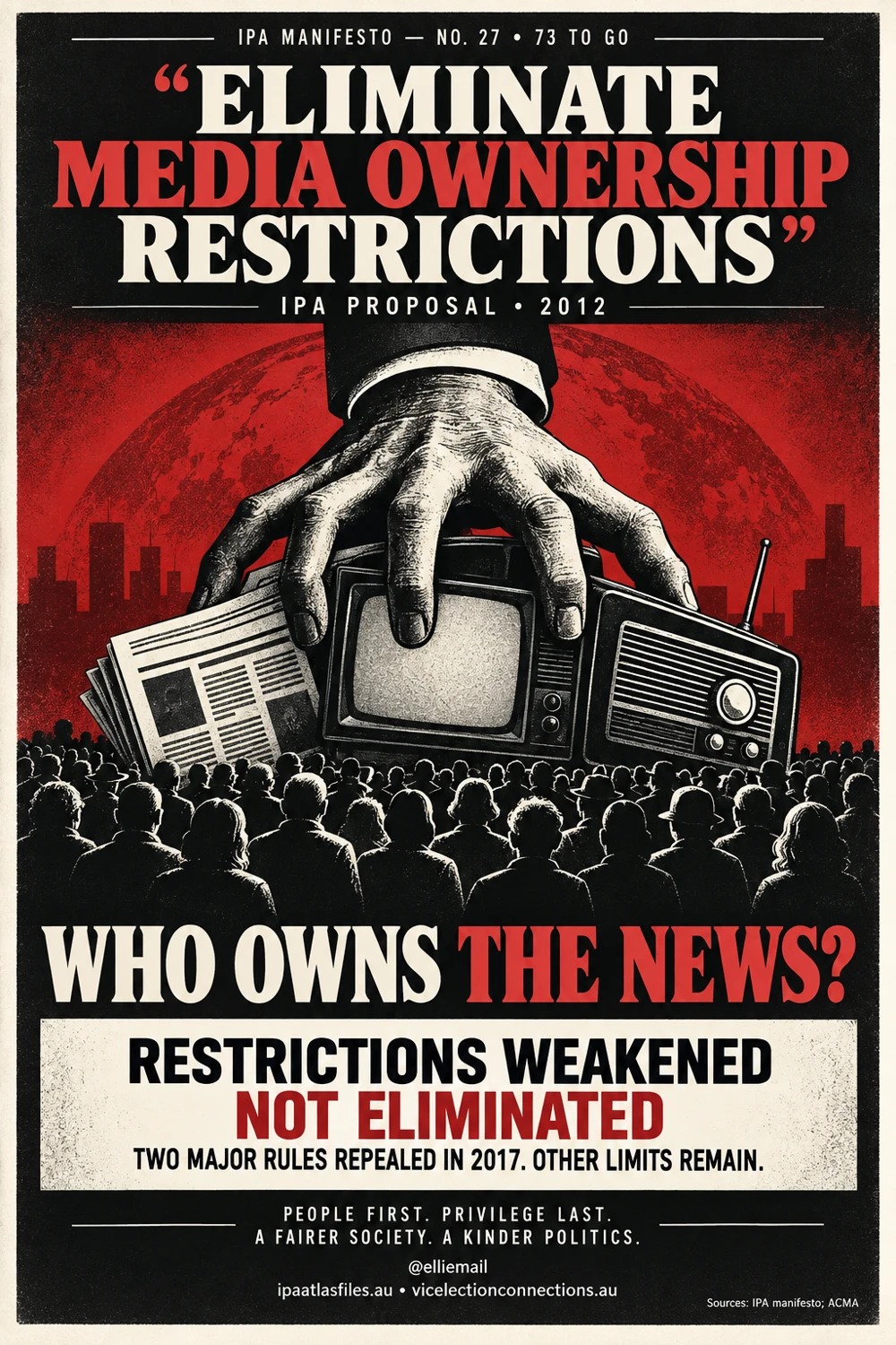 Graphic for manifesto proposal 27